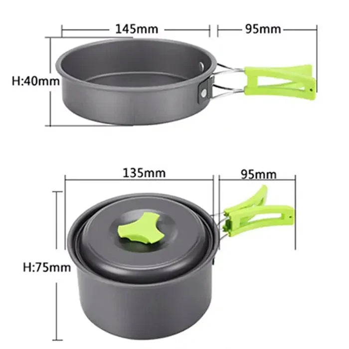 Outdoor Camping Tableware Kit Rieworkes