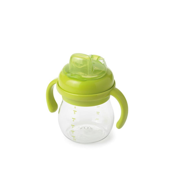 OXO TOT - Grow™ Soft Spout Cup with Removable Handles - Green