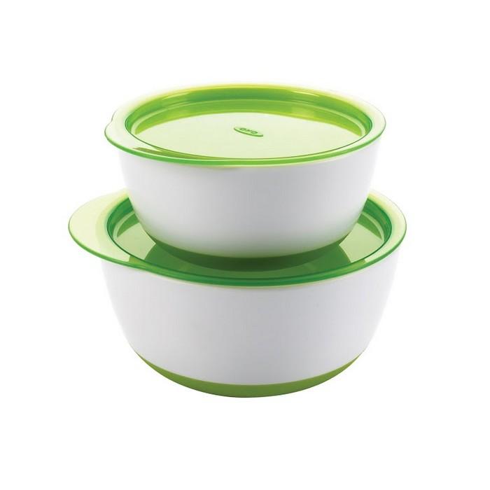 OXO TOT - Small And Large Bowl Set - Green