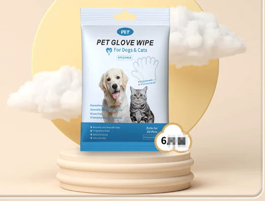 Pet Cleaning Gloves & Wipes Mimarta