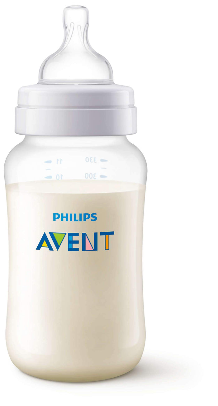 Philips AVENT Anti-colic baby bottle, 1 Bottle, 11oz/330ml, Variable flow nipple