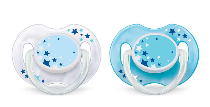 Philips Avent, Night time pacifier 0 - 6 Months, Pack of two