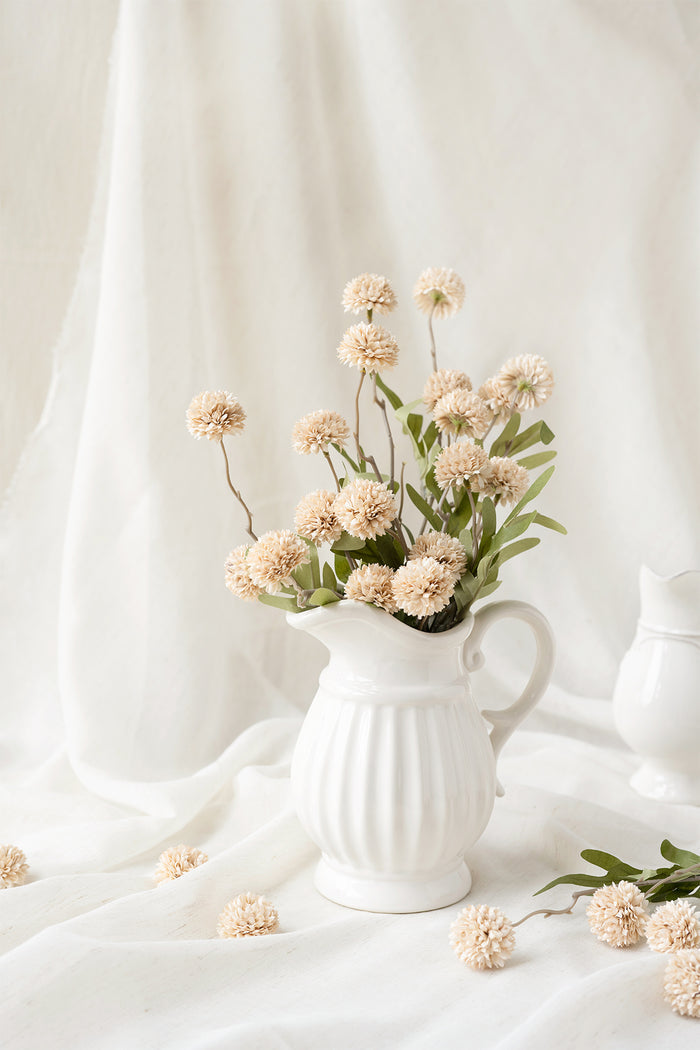 Pompon Mum with Stem