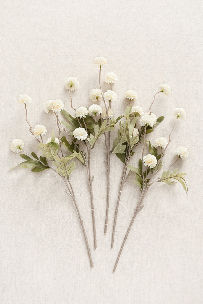 Pompon Mum with Stem - Image 6