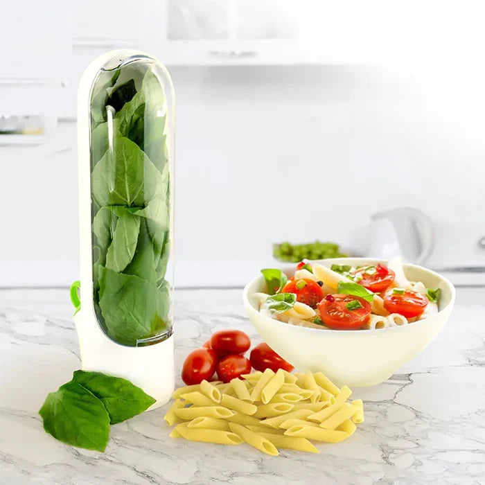 Portable Kitchen Storage Container for Herbs and Vegetables Mimarta