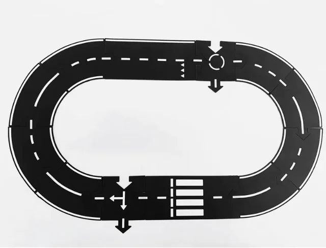 Puzzle Track Racing Set Rieworkes