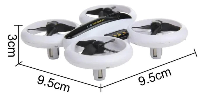 Quadcopter with Colorful LED Lights and Disc Design Mimarta