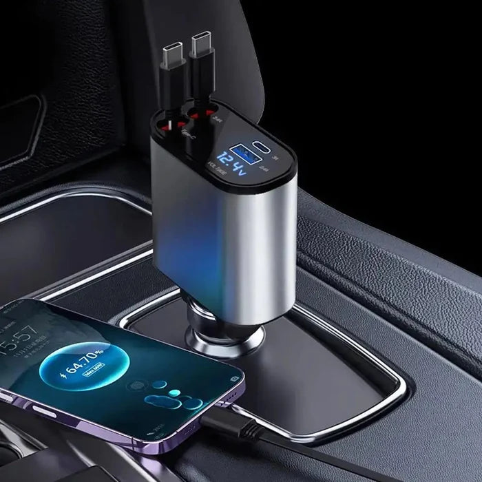 Retractable Car Charger Rieworkes
