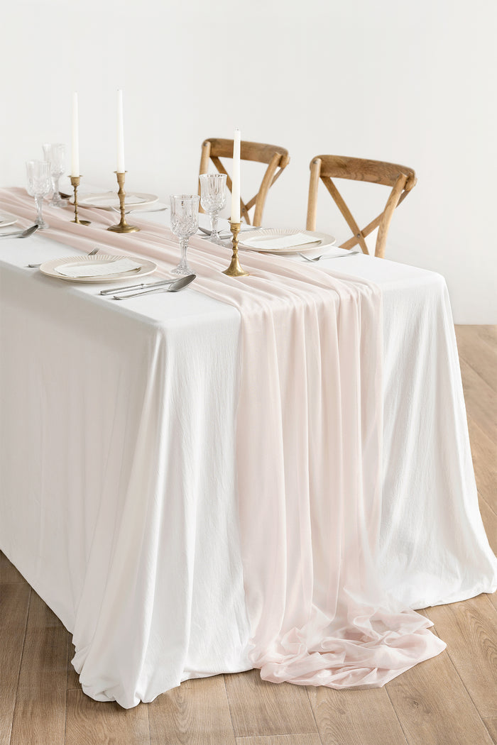 Romantic Sheer Table Runner 29' w x 10ft/14ft - Image 6