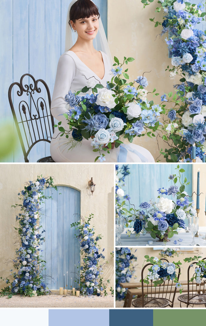 Sample Box in Timeless French Blue & White - Image 4