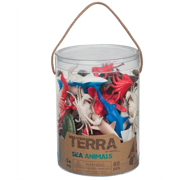 Sea Animals In Tube