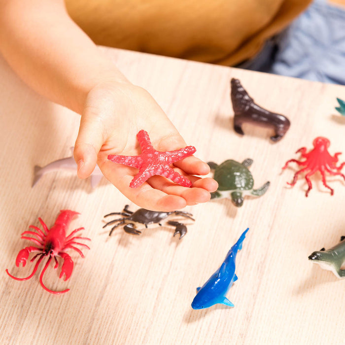 Sea Animals In Tube