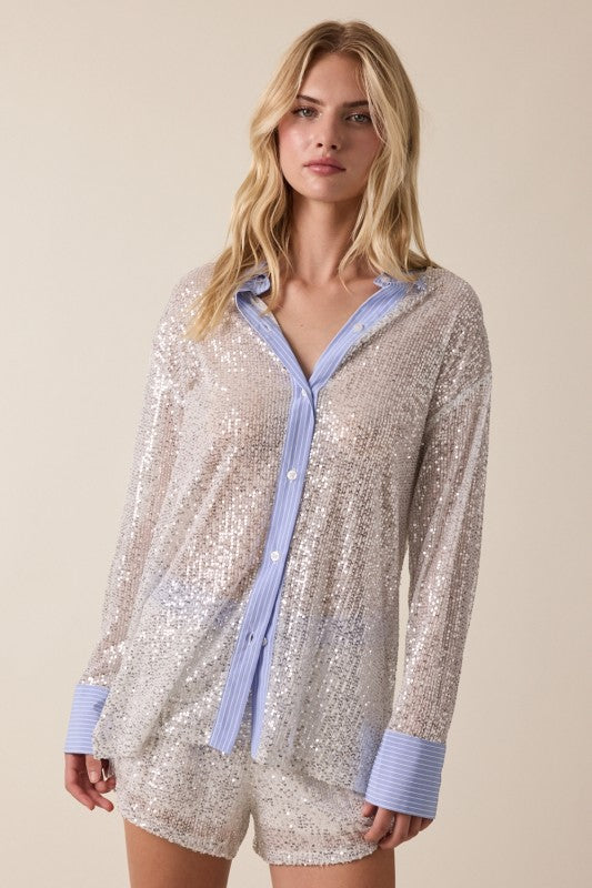 Sequin + Stripped Set