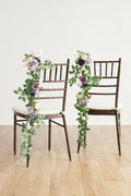 Wedding Hanging Chair Back Decoration in Lilac & Gold?Clearance
