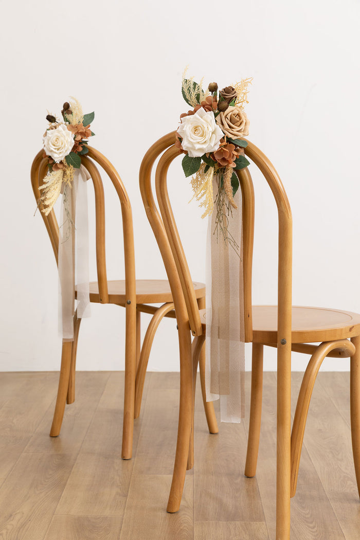 Aisle & Chair Decor in Earth Brown & Tawny Beige - Image 2
