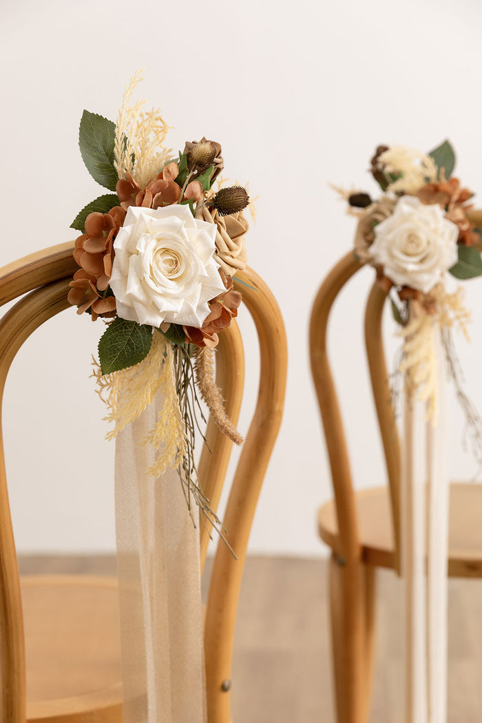Aisle & Chair Decor in Earth Brown & Tawny Beige - Image 3