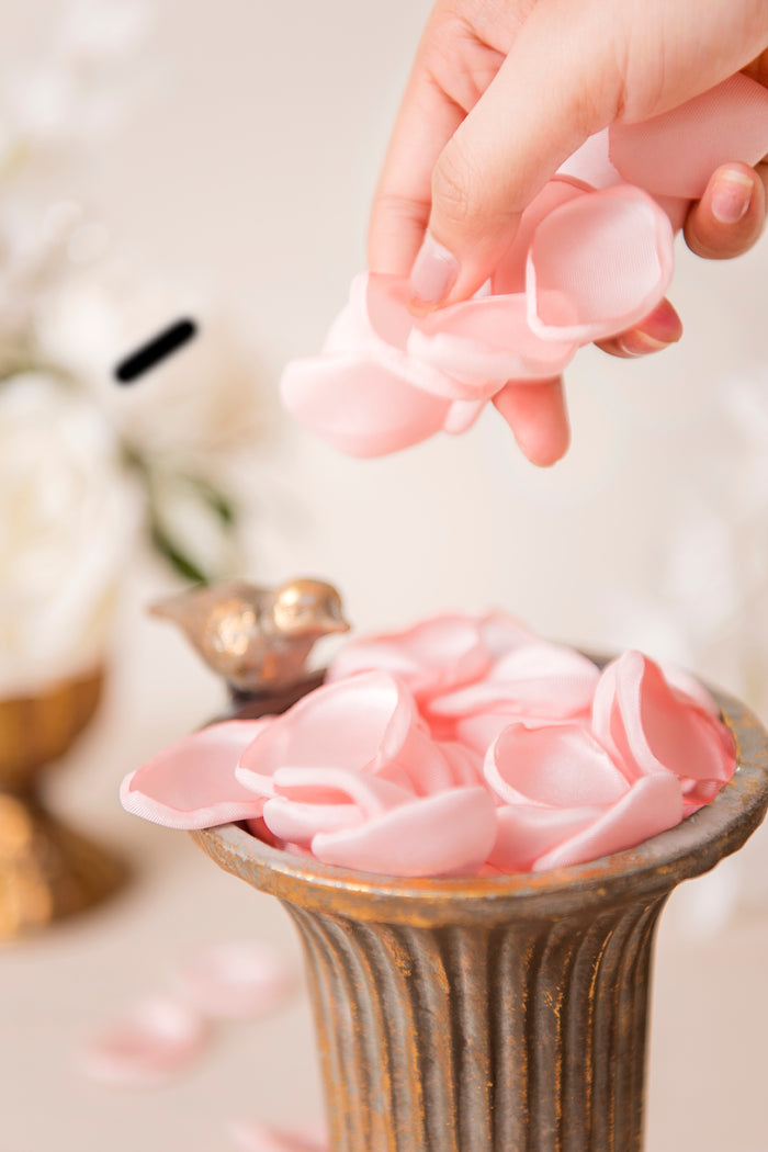 Silk Rose Petals in Blush（200pcs）