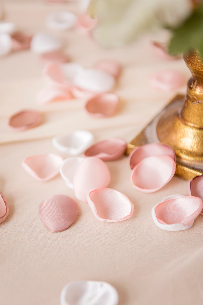 Silk Rose Petals in Dusty Rose - Image 6