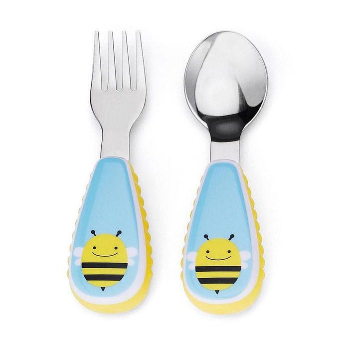 Skip Hop Zootensils Fork and Spoon - Brooklyn Bee