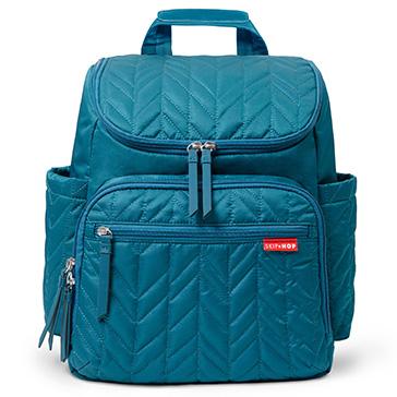 Skip*Hop - Forma Backpack - Peacock- New Quilted Pattern
