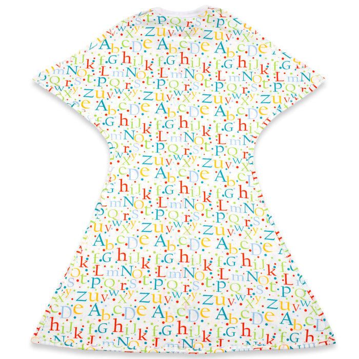 Sleeping Baby Zipadee Zip Swaddle Transition Baby Sleepsuit ABC