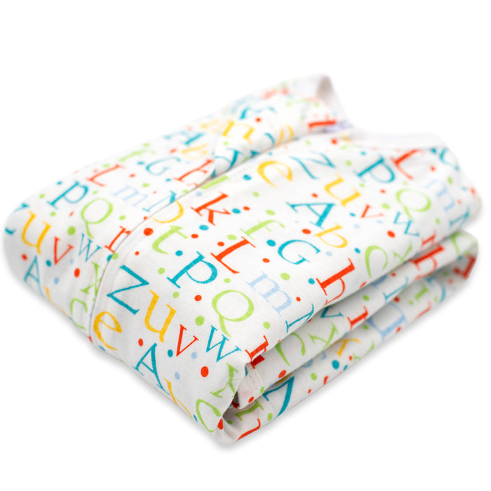 Sleeping Baby Zipadee Zip Swaddle Transition Baby Sleepsuit ABC