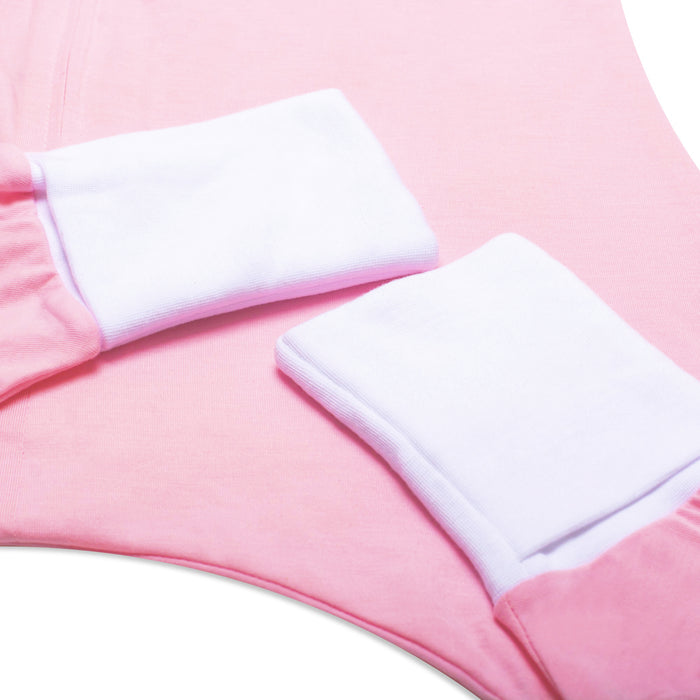 Sleeping Baby Classic Rose Pink Flying Squirrel Pajama - Blooming Baby