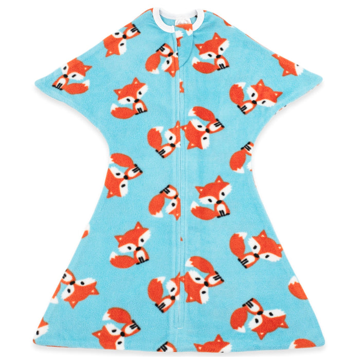 Friendly Fox Zipadee-Zip Swaddle Transition - Fleece - Blooming Baby