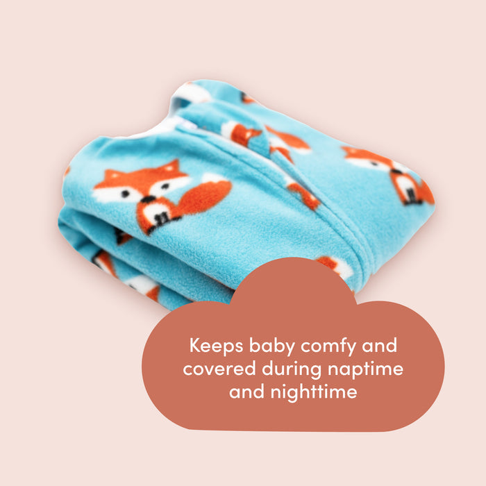 Friendly Fox Zipadee-Zip Swaddle Transition - Fleece - Blooming Baby