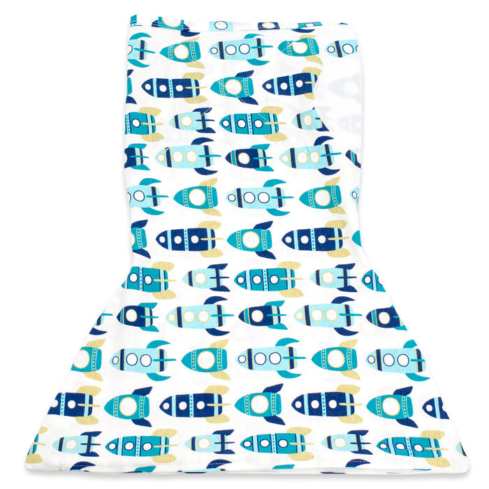Sleeping Baby Zippy Swaddle safe sleep cotton swaddle Rocket