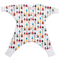 Sleeping Baby Straight & Arrow Flying Squirrel Pajama - Fleece - Blooming Baby