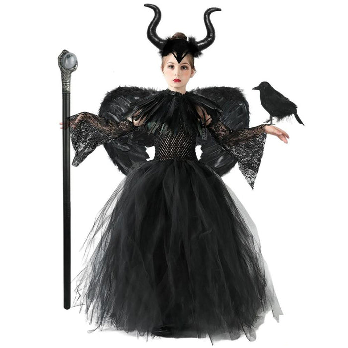 Sleeping Queen Halloween Costume Dress for Kids Mimarta