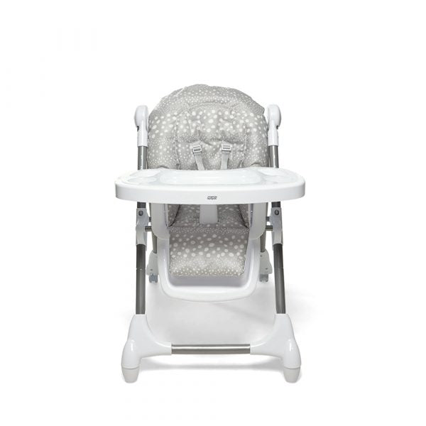Snax Highchair Grey Spot