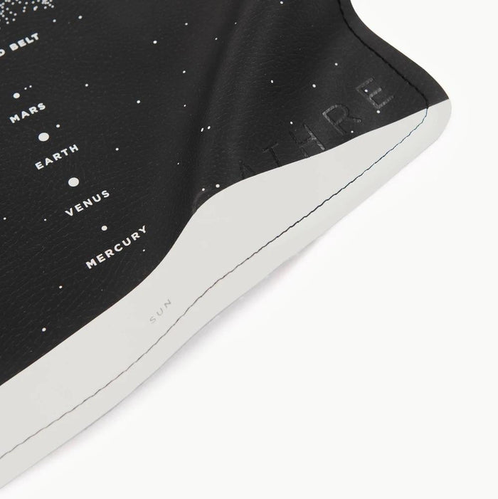Solar System Leather Mat