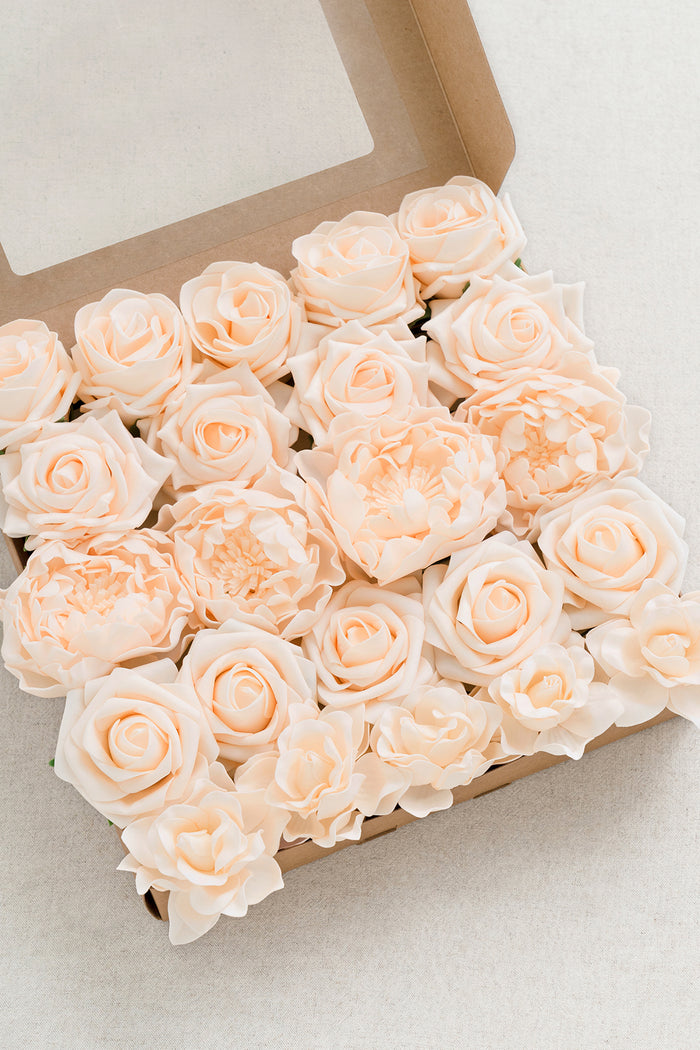 DIY Supporting Flower Boxes in Blush & Cream - Image 4