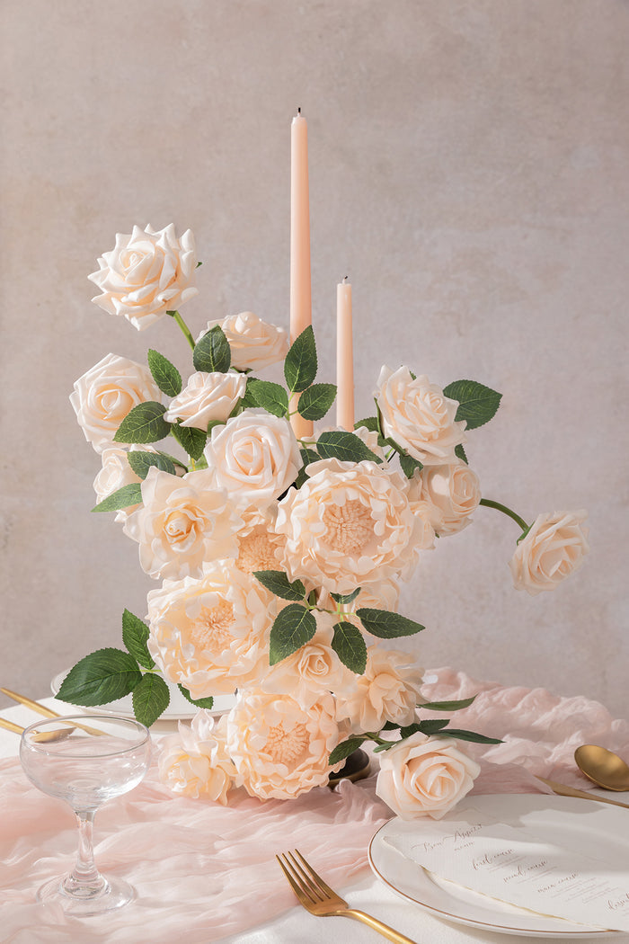 DIY Supporting Flower Boxes in Blush & Cream - Image 5