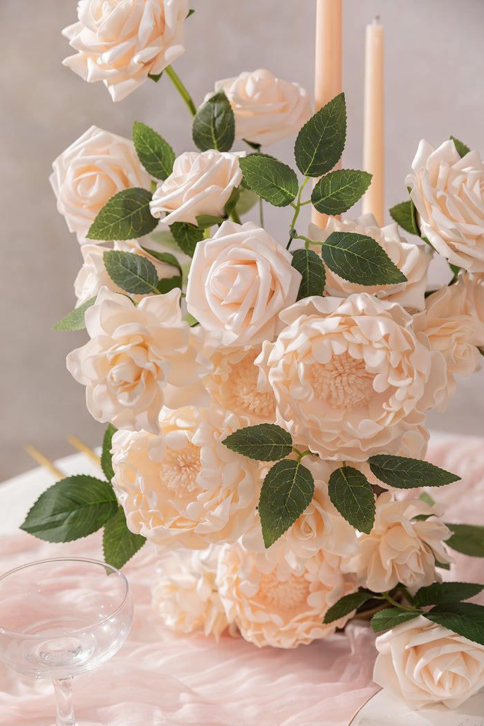 DIY Supporting Flower Boxes in Blush & Cream - Image 6