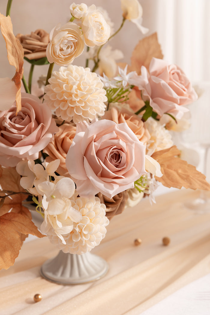 Supporting Flower Boxes in Cinnamon Cappuccino