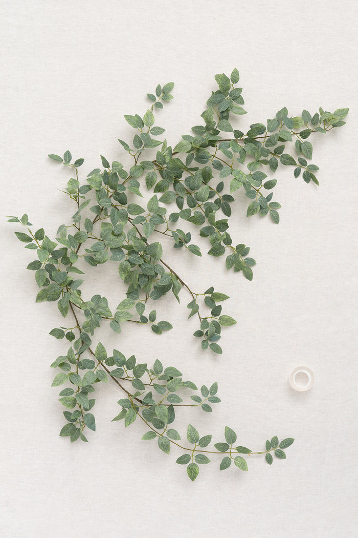 Rose Leaf Garland in Sage - Image 3