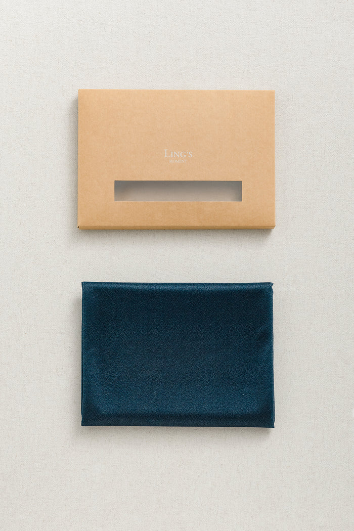 Table Linens in Dusty Rose & Navy - Image 5