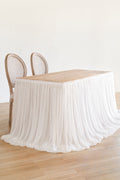Table Skirt for Head Table/Sweetheart Table