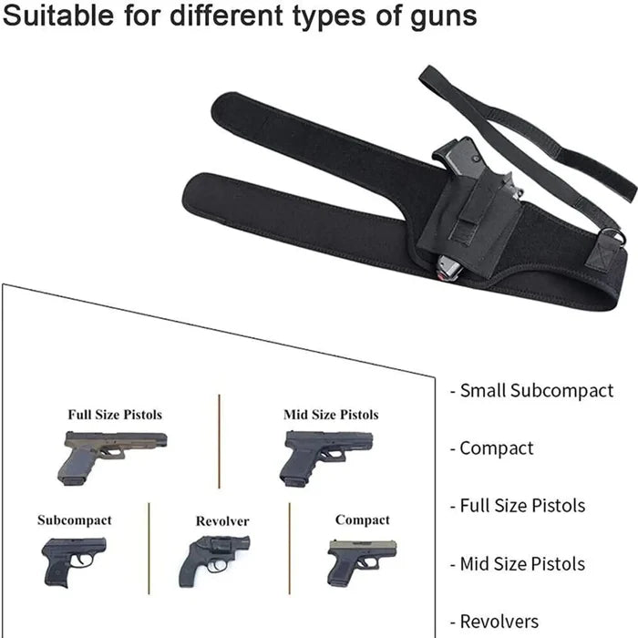 Tactical Concealed Carry Shoulder Waist Pistol Hand Gun Holder Holster Pouch US Mimarta
