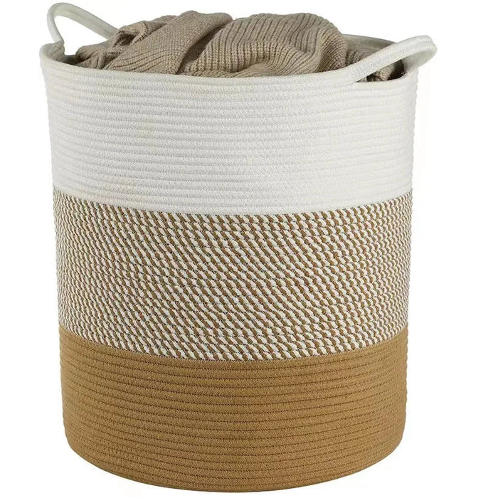 Thick Heavy Cotton Rope Laundry Bucket Rieworkes