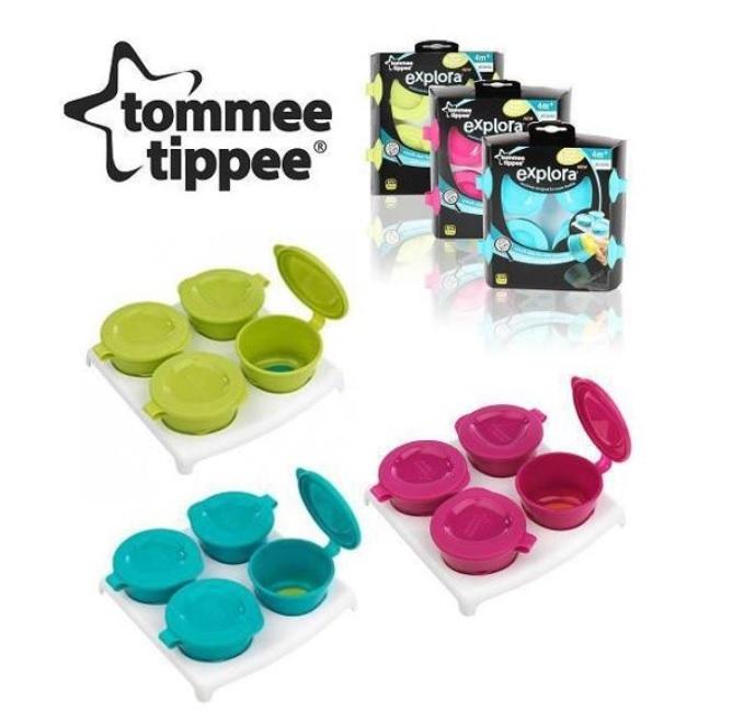 Tommee Tippee, Explora Freezer Tray 4X 4Oz Pots