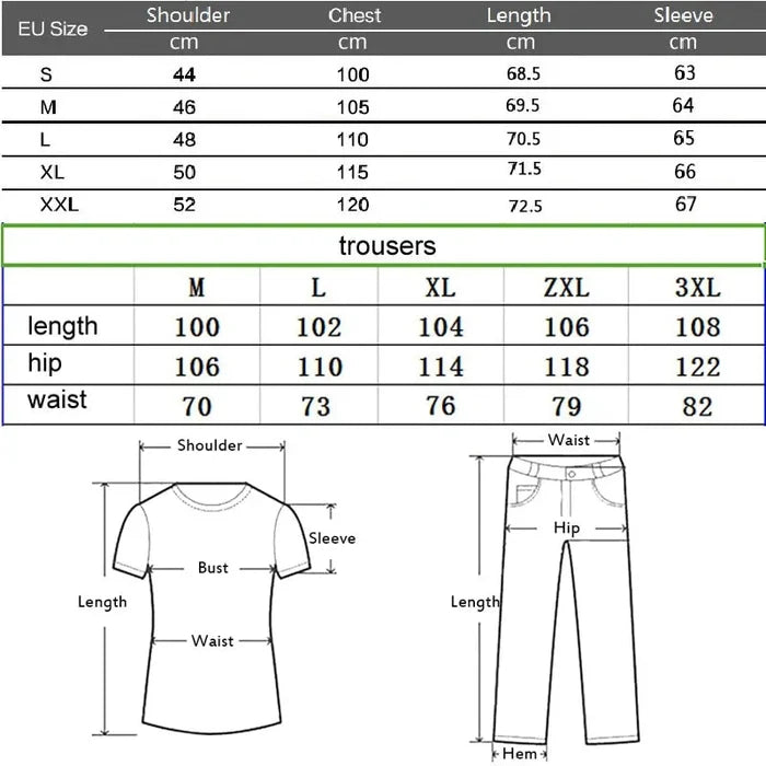 Two Piece Set Tracksuit Rieworkes