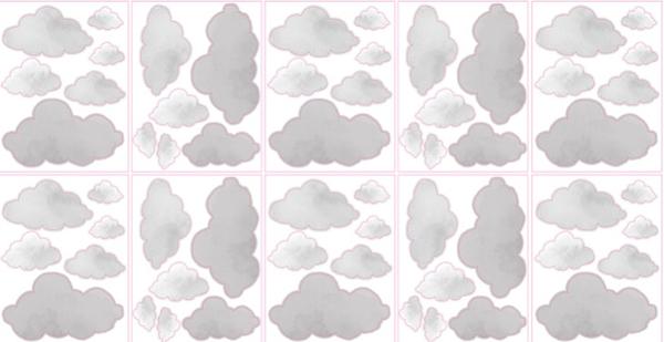 Urban Walls Cloud Decal