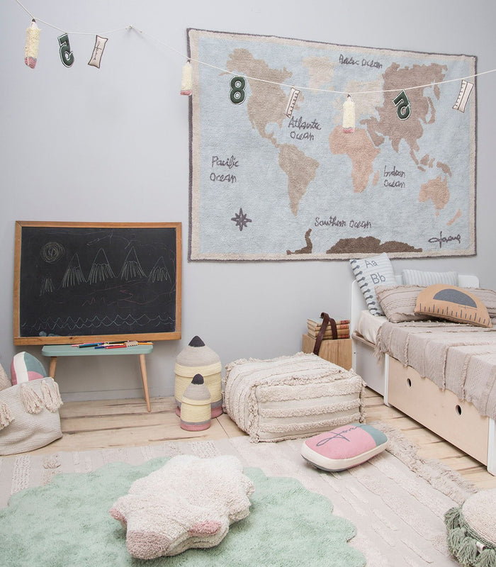 Washable Rug Puffy Sheep