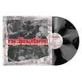 A vinyl record by Inclination partially slides out from its cover. This 3rd Press edition shows a black-and-white band photo, bold red and white text, and a Black/Silver Pinwheel design, limited to just 750 copies.