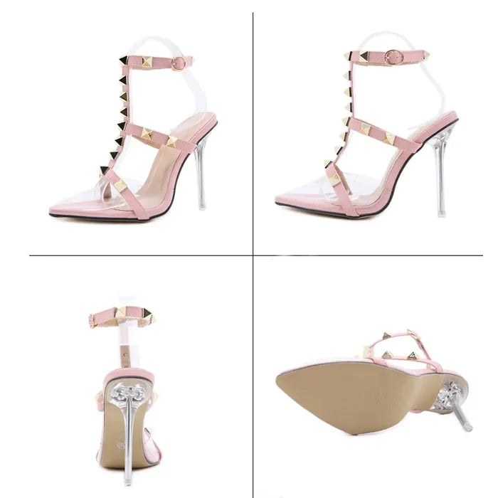 Women's High Heels Rivet Rieworkes