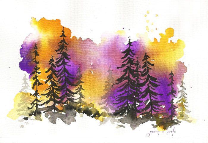 [Workshop in a Box] Pixie Inks Landscape Launchbox by Janus Aragones-Zate